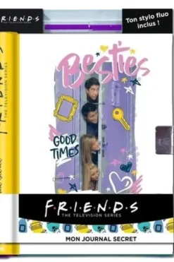 Mon journal secret Friends. Avec un cadenas et un stylo fluo inclus, Play Bac