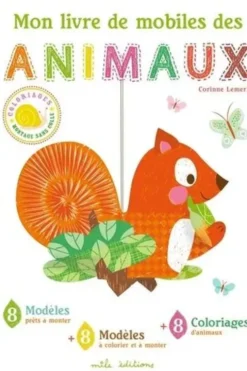 Mon livre de mobiles des animaux, Corinne Lemerle