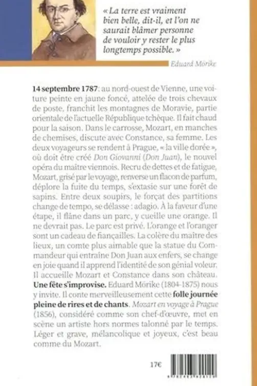Mozart en voyage à Prague, Eduard Mörike