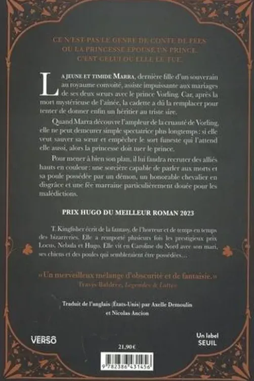Nettle & Bone. Comment tuer un prince, T. Kingfisher