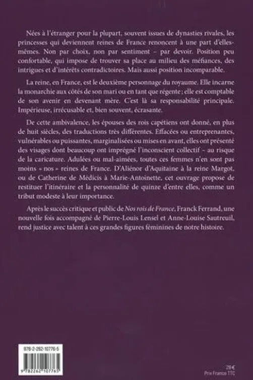 Nos reines de France, Franck Ferrand