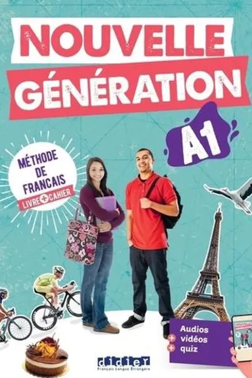 Nouvelle génération A1. Livre + cahier + didierfle.app, Luca Giachino