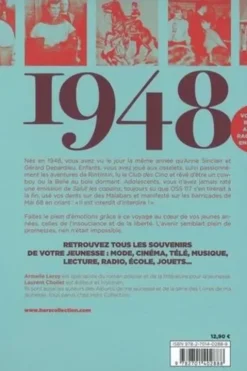 Nés en 1948, le livre de ma jeunesse. Tous les souvenirs de mon enfance et de mon adolescence, Armelle Leroy