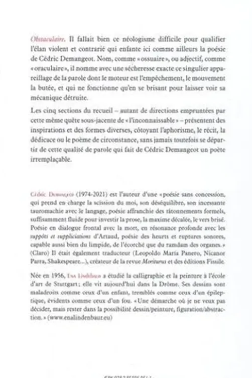 Obstaculaire, Cédric Demangeot