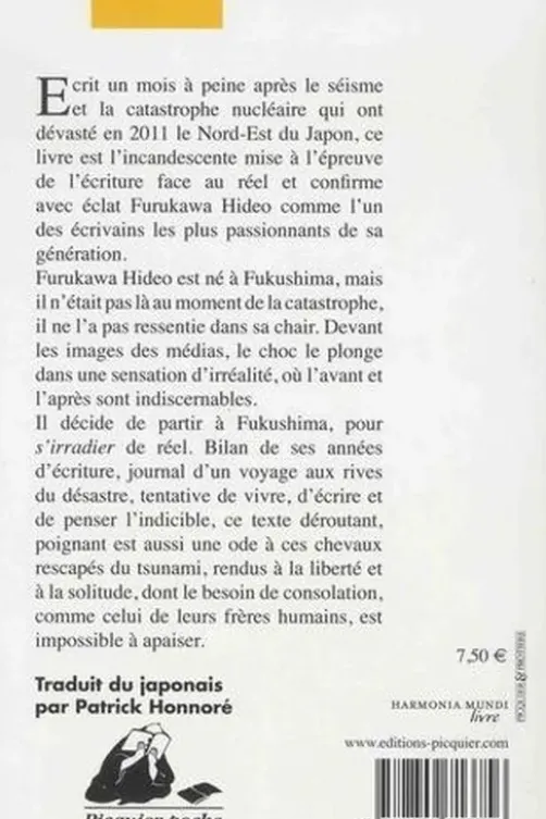 O chevaux, la lumière est pourtant innocente, Hideo Furukawa