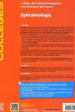 Ophtalmologie, Collège des ophtalmologistes