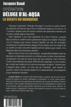 Opération déluge d'Al-Aqsa. La défaite du vainqueur, Jacques Baud