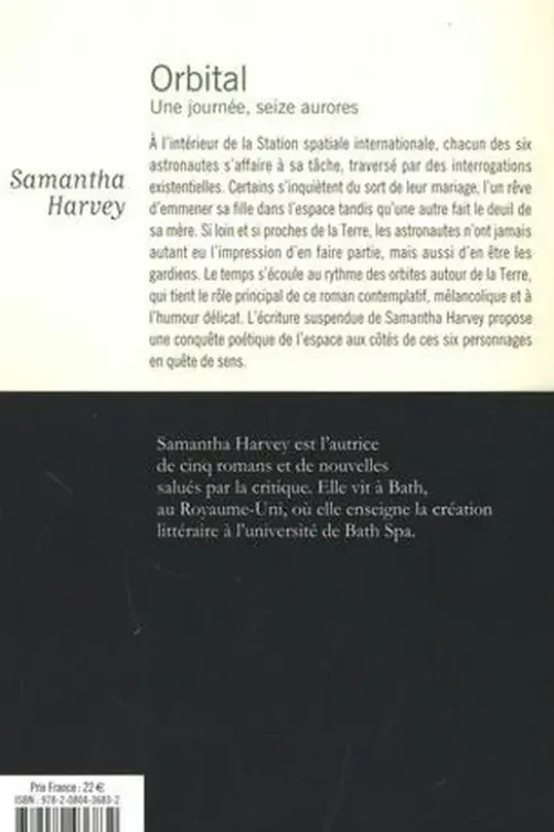 Orbital. Une journée, seize aurores, Samantha Harvey