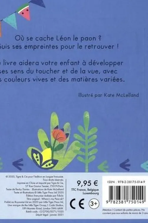 Où se cache Léon le paon ?, Becky Davies