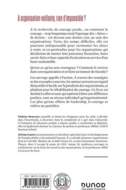Oser le courage. Une valeur nécessaire à la survie des organisations, Violette Bouveret