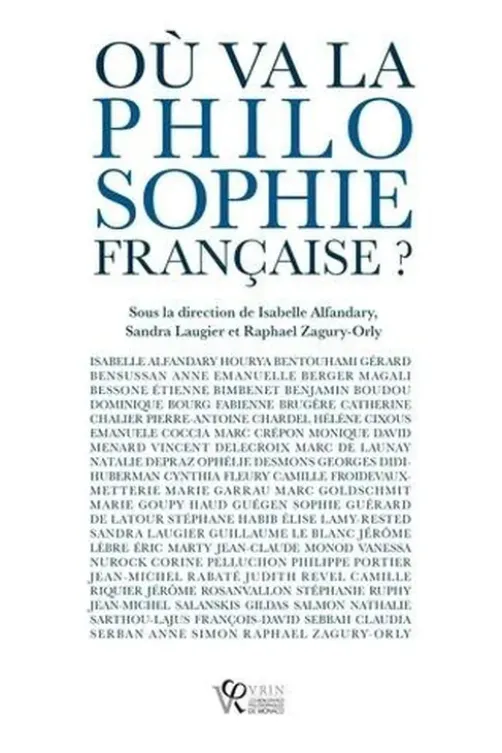 Où va la philosophie française ?, Isabelle Alfandary