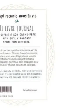 Papi, raconte-nous ta vie. Un livre pour partager tes souvenirs, Agence Ouroboros