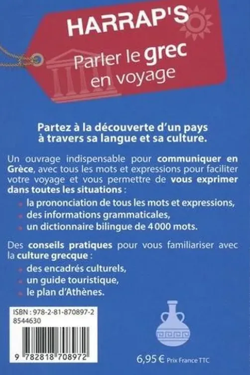 Parler le grec en voyage. Avec 1 Plan détachable, Néphèli Yatropoulos-Mantzaris