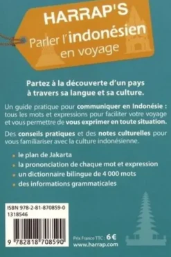 Parler l'indonésien en voyage. Avec 1 Plan détachable, Jérôme Samuel
