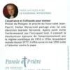 Parole et Prière N° 191, mai 2026 : Prier un mois avec le bienheureux cardinal Wyszynski, Loïc Mérian