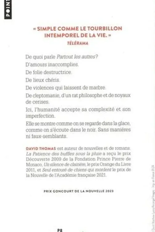 Partout les autres, David Thomas
