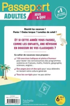 Passeport adultes Jeux et quiz, Agnès Gabrielli