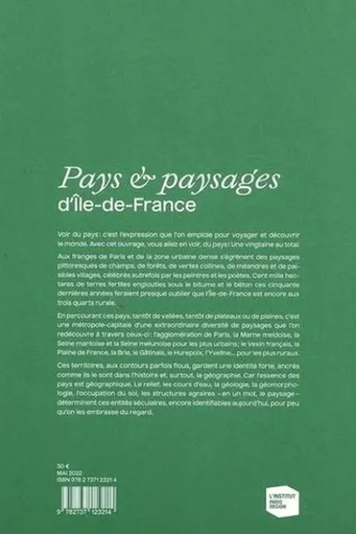 Pays & paysages d'Ile-de-France, Corinne Legenne