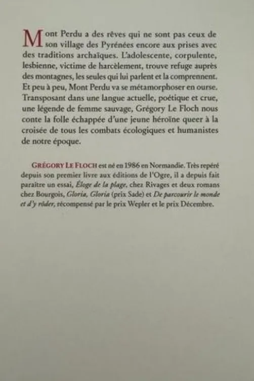 Peau d'ourse, Grégory Le Floch