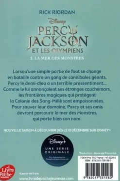 Percy Jackson et les Olympiens Tome 2 : La mer des monstres, Rick Riordan