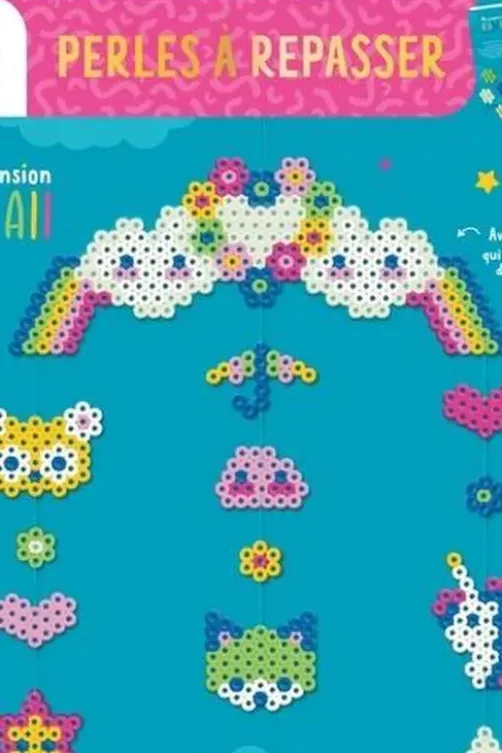 Perles à repasser. Ma suspension kawaii, Pauline Lebreton