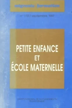 Petite enfance et école maternelle, Collectif