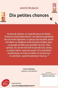 10 petites chances, Janice Erlbaum