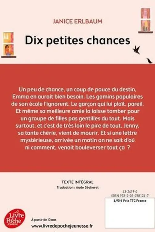 10 petites chances, Janice Erlbaum