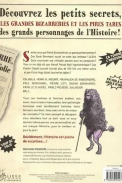 Petites manie & lubies des grands personnages de l'histoire. Excentricités, bizarreries, délires... et autres toquades des grands hommes et femmes !, Charlotte Chaulin