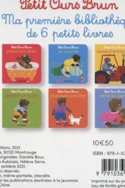 Petit Ours Brun : Ma première bibliothèque. Coffret en 6 volumes, Marie Aubinais