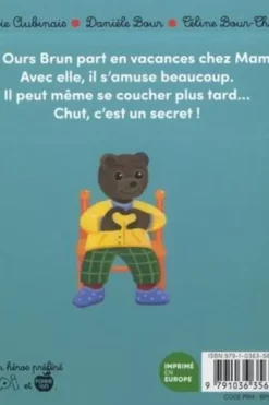 Petit Ours Brun : Petit Ours Brun s'amuse chez mamie, Marie Aubinais