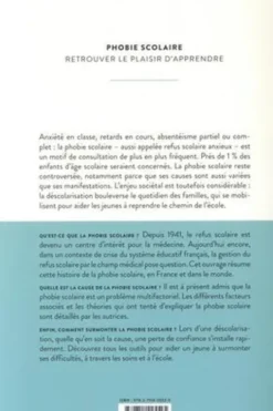 Phobie scolaire. Retrouver le plaisir d'apprendre, Laelia Benoit