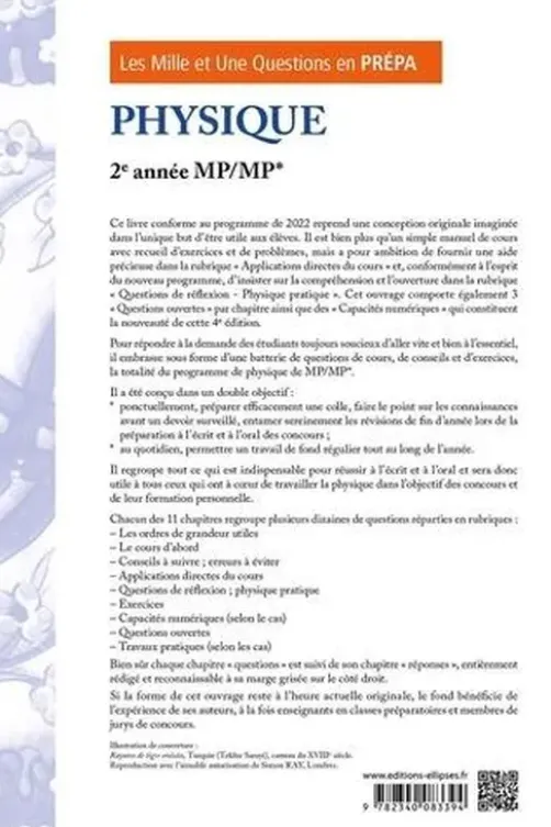 Physique 2e année MP/MP*. 4e édition actualisée, Christian Garing