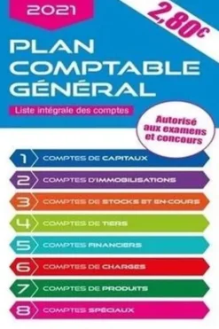 Plan comptable général. Edition 2021, Gualino