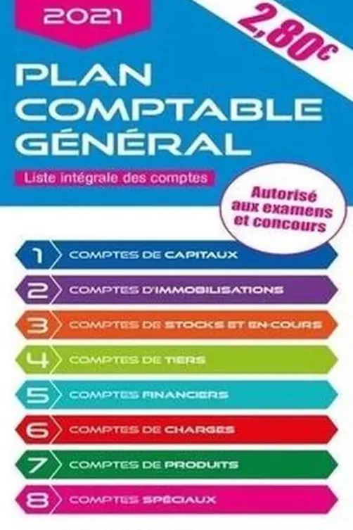 Plan comptable général. Edition 2021, Gualino