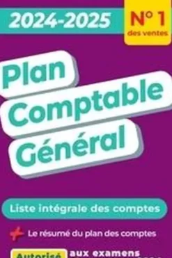 Plan comptable général. Edition 2024-2025, Foucher