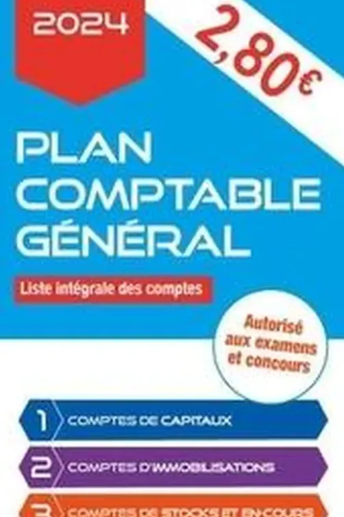 Plan comptable général. Liste intégrale des comptes, Edition 2024, Gualino