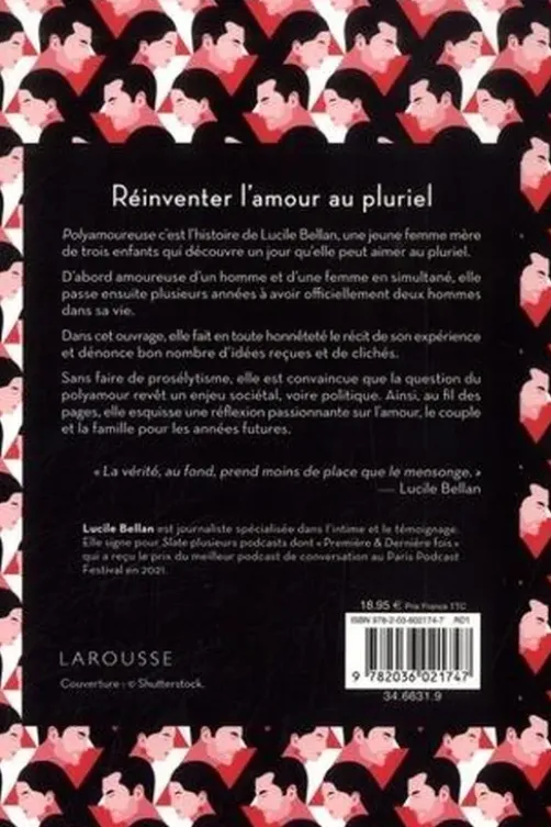 Polyamoureuse. Confidences d'une femme qui aime au pluriel, Lucile Bellan