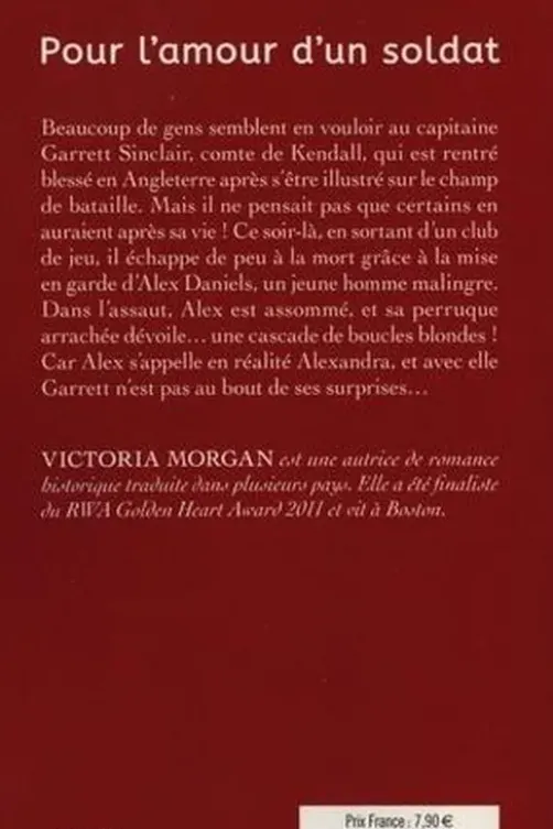 Pour l'amour d'un soldat, Victoria Morgan