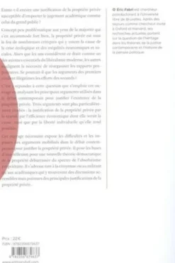Pourquoi la propriété privée ?, Eric Fabri