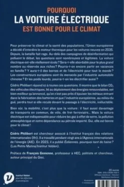 Pourquoi la voiture électrique est bonne pour le climat, Cédric Philibert