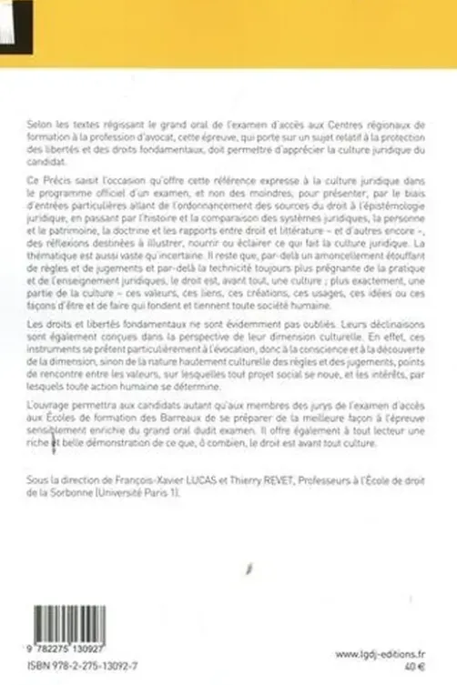 Précis de culture juridique. Edition 2023, François-Xavier Lucas