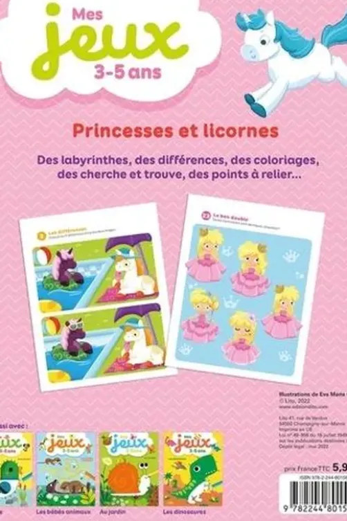 Princesses et licornes, Eva Maria Gey Trenado