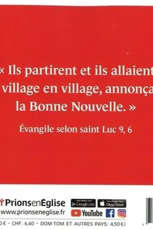 Prions en Eglise petit format N° 451, juillet 2024, Karem Bustica