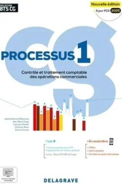 Processus 1 : Contrôle et traitement comptable des opérations commerciales BTS Comptabilité Gestion. Pochette élève, Edition 2025, Anaïs Anthoine-Milhomme