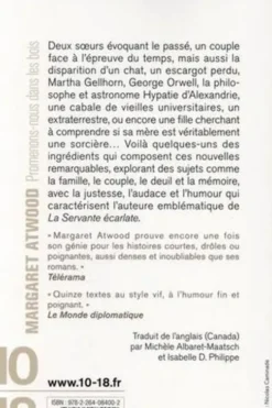 Promenons-nous dans les bois, Margaret Atwood