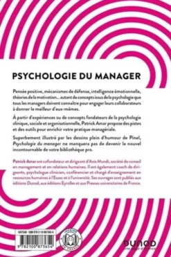 Psychologie du manager. Pour mieux réussir au travail, 2e édition, Patrick Amar