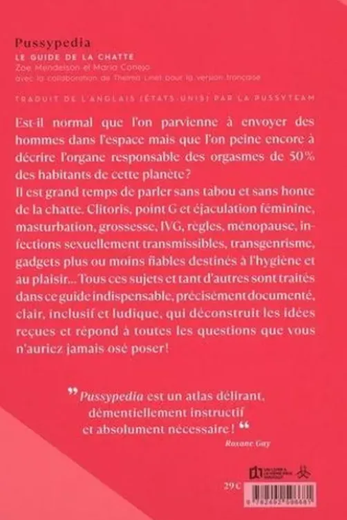 Pussypedia. Le guide de la chatte, Zoe Mendelson
