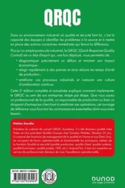 QRQC. Le tout-en-un pour optimiser la qualité grâce au Quick Response Quality Control, Hakim Aoudia