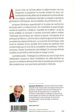 Quand la connerie économique prend le pouvoir, Jacques Généreux